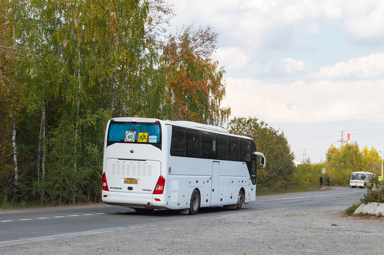 Свердловская область, Yutong ZK6122H9 № КН 286 66