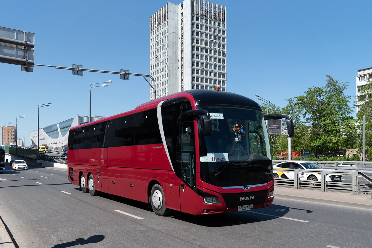 Пензенская область, MAN R08 Lion's Coach L RHC444 L № В 207 СТ 799