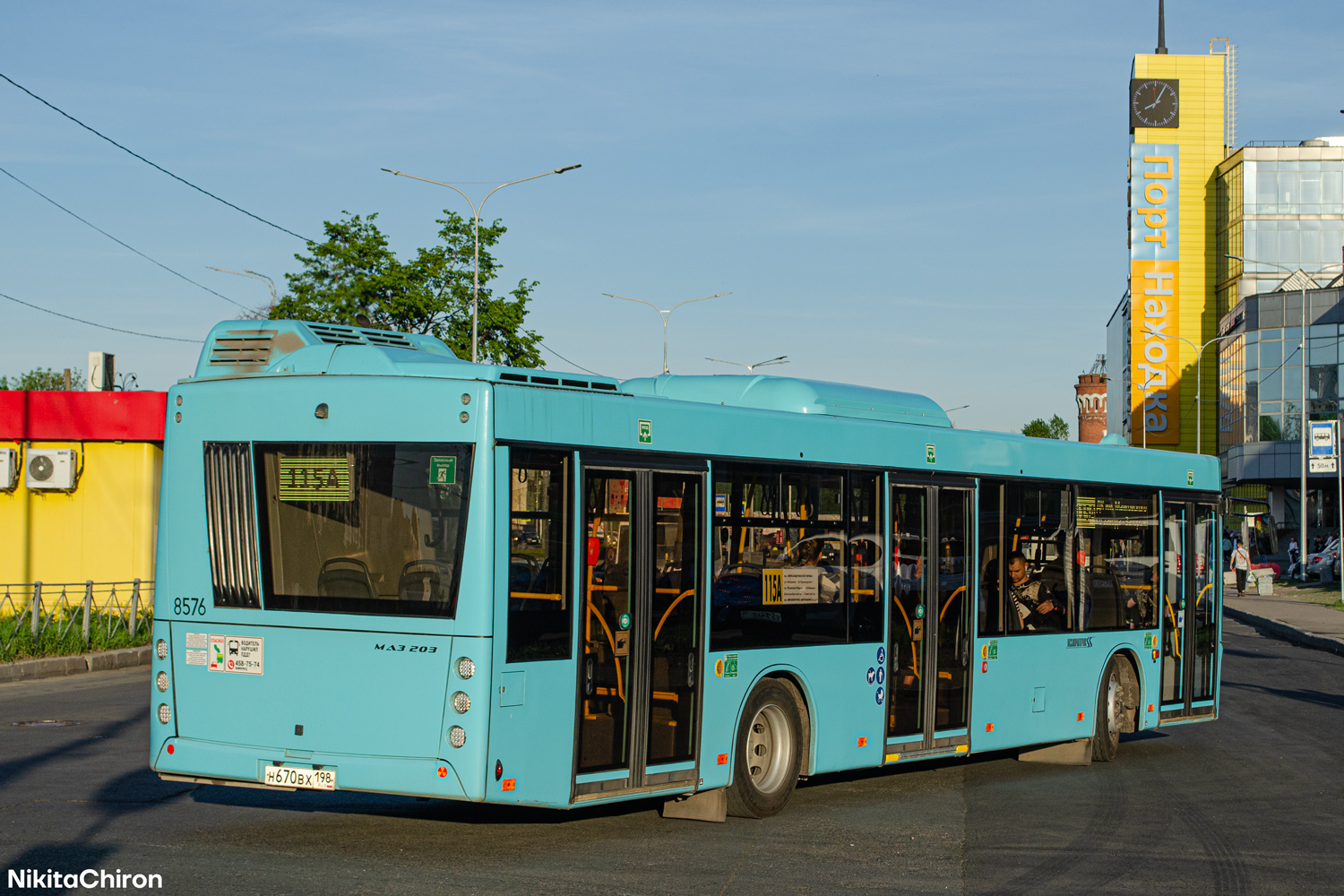 Saint Petersburg, MAZ-203.047 # 8576
