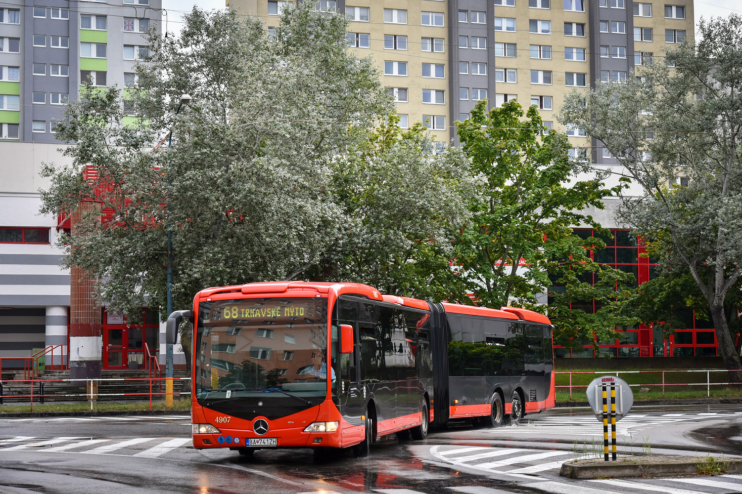 Slovensko, Mercedes-Benz O530GL CapaCity č. 4907