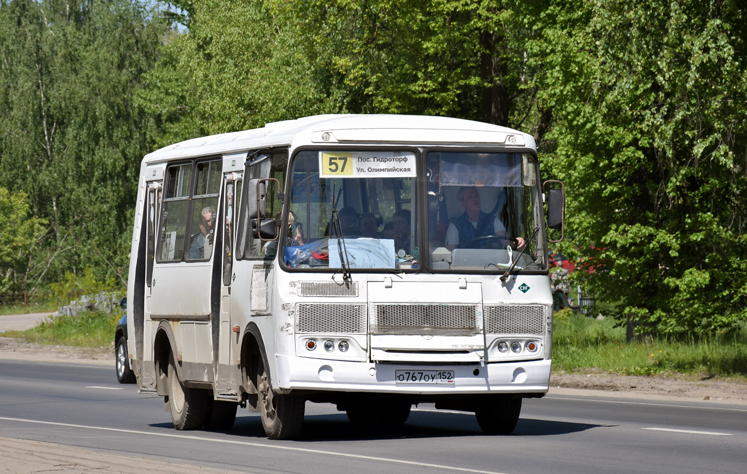 Нижегородская область, ПАЗ-32054 № О 767 ОУ 152