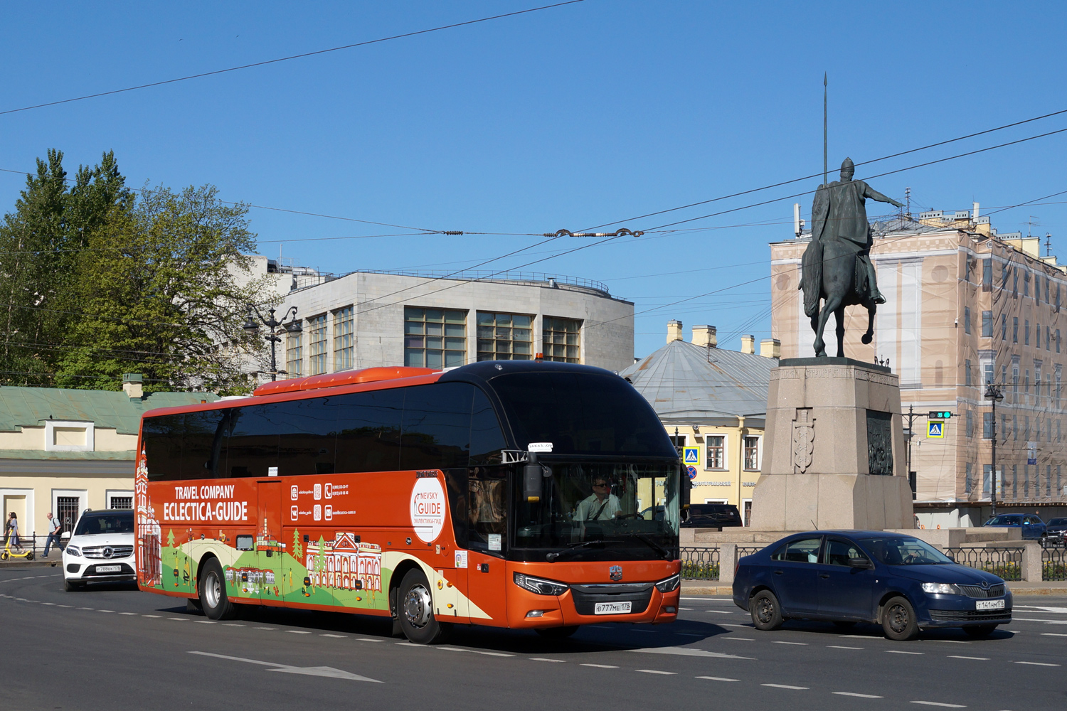 Санкт-Петербург, Zhong Tong LCK6127H ComPass № В 777 МЕ 178