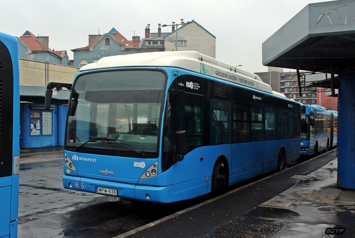 Венгрия, Van Hool New A330 CNG № MPW-636