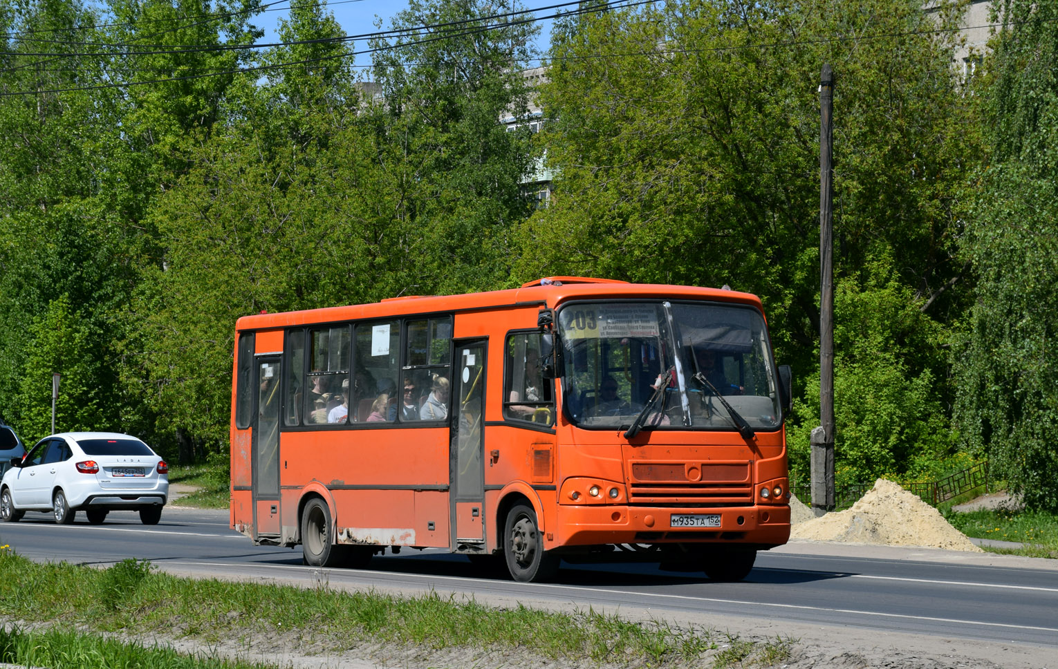 Нижегородская область, ПАЗ-320412-05 № М 935 ТА 152