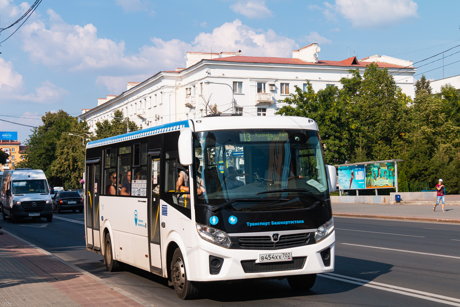 Башкортостан, ПАЗ-320415-04 "Vector Next" № 6296