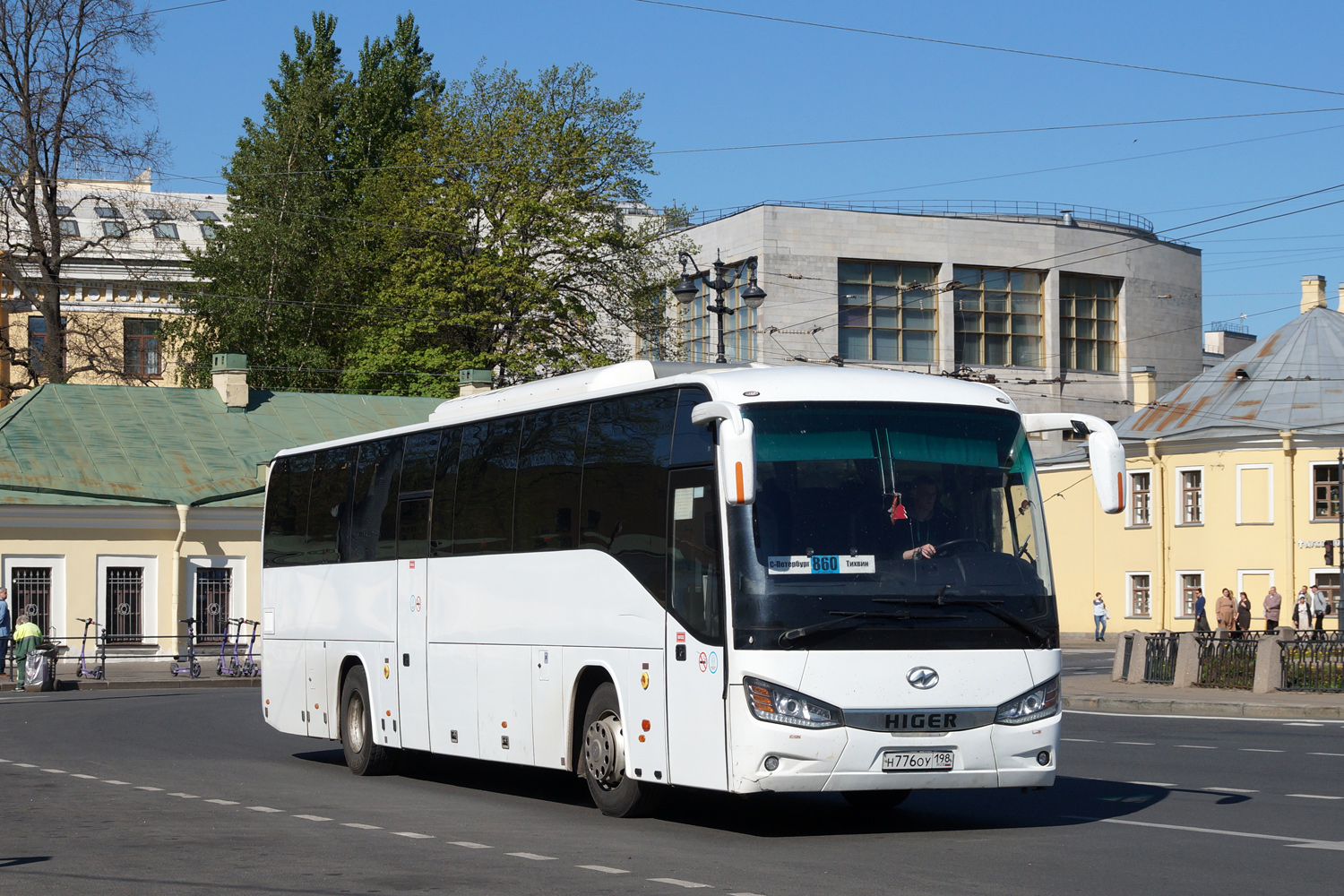 Санкт-Петербург, Higer KLQ6119TQ № Н 776 ОУ 198