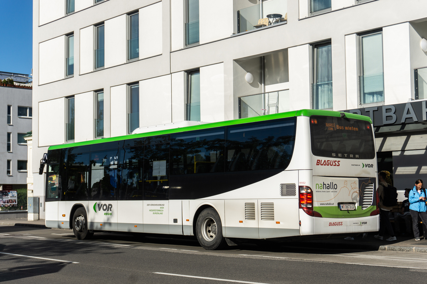 Rakousko, Setra S415LE business č. 91102