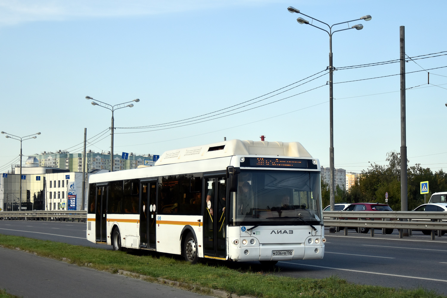 Московская область, ЛиАЗ-5292.67 (CNG) № 096030