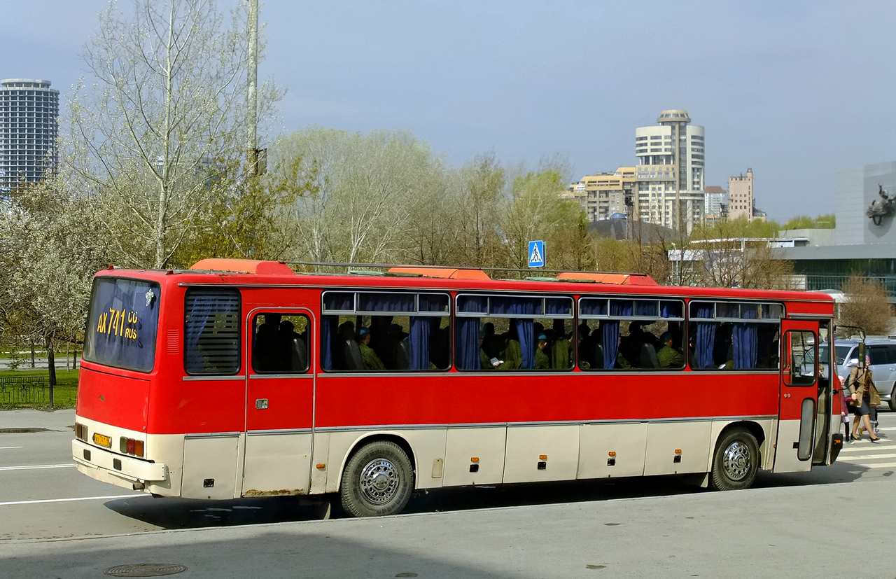 Свердловская область, Ikarus 250.58 № АХ 741 66