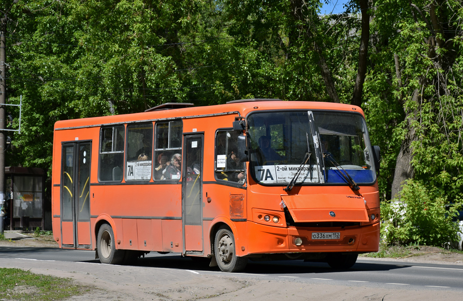 Нижегородская область, ПАЗ-320414-05 "Вектор" № О 336 ХМ 152