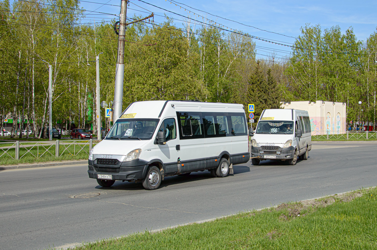 Пензенская область, Нижегородец-2227UT (IVECO Daily) № С 348 КХ 58; Пензенская область, Росвэн-3265 (IVECO Daily 50С15) № С 817 ХН 58
