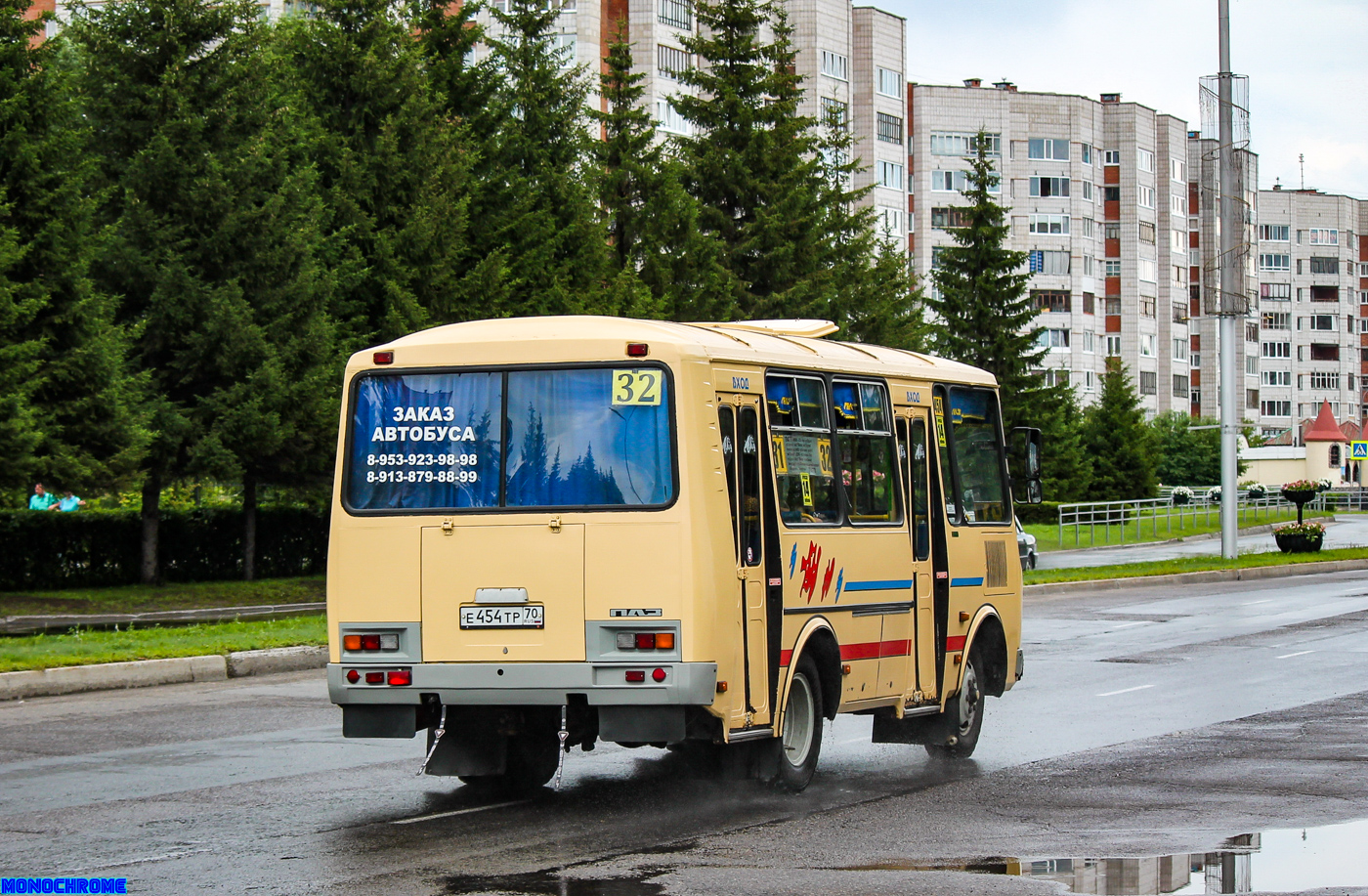 Томская область, ПАЗ-32054 № Е 454 ТР 70