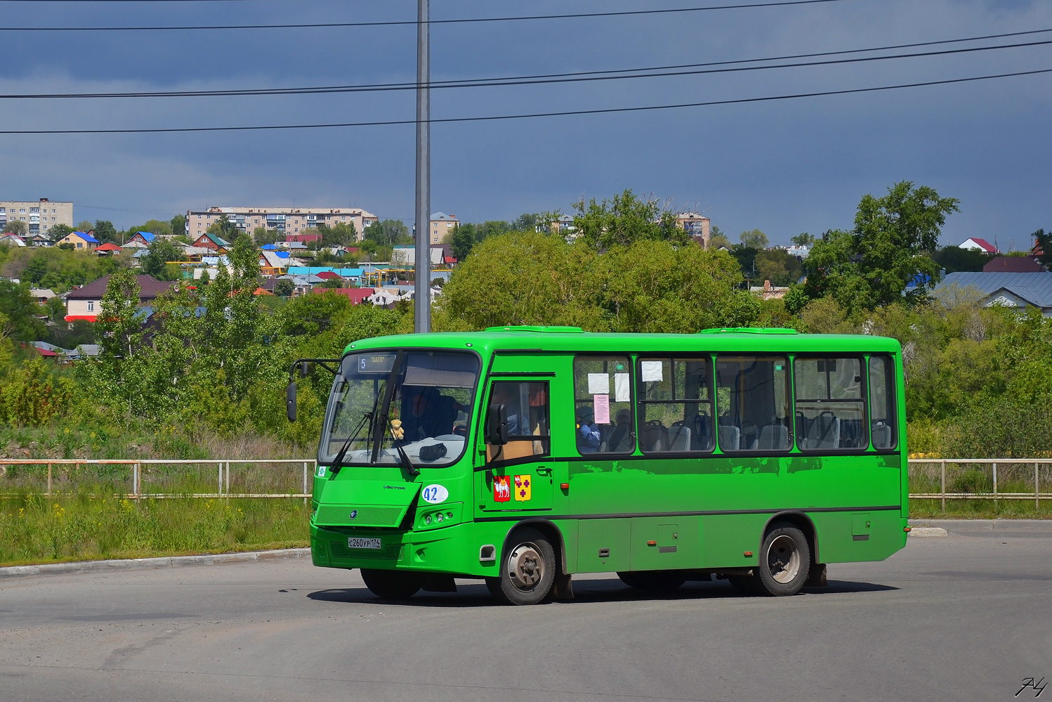 Челябинская область, ПАЗ-320302-22 "Вектор" № 422