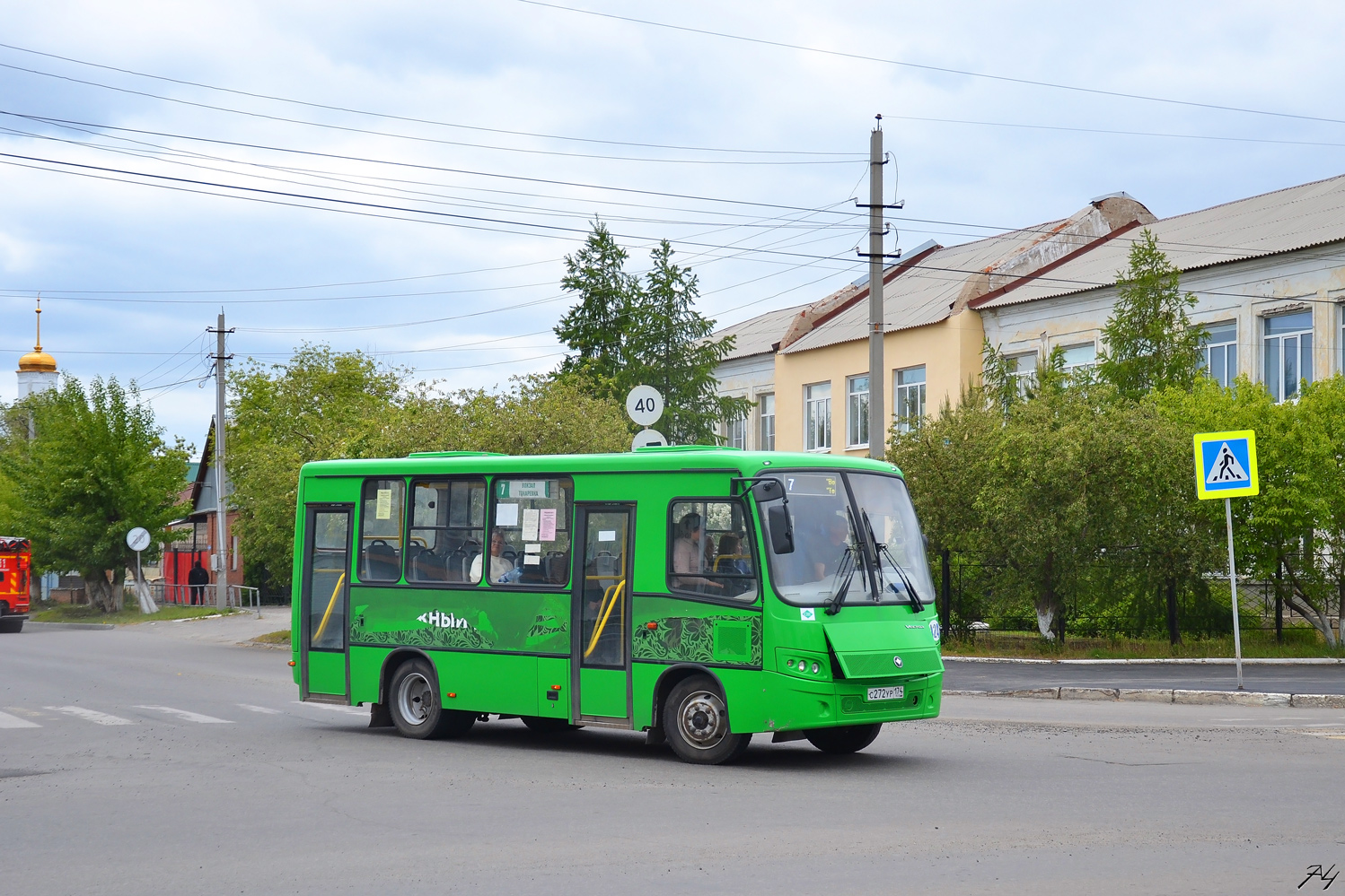 Челябинская область, ПАЗ-320302-22 "Вектор" № 424