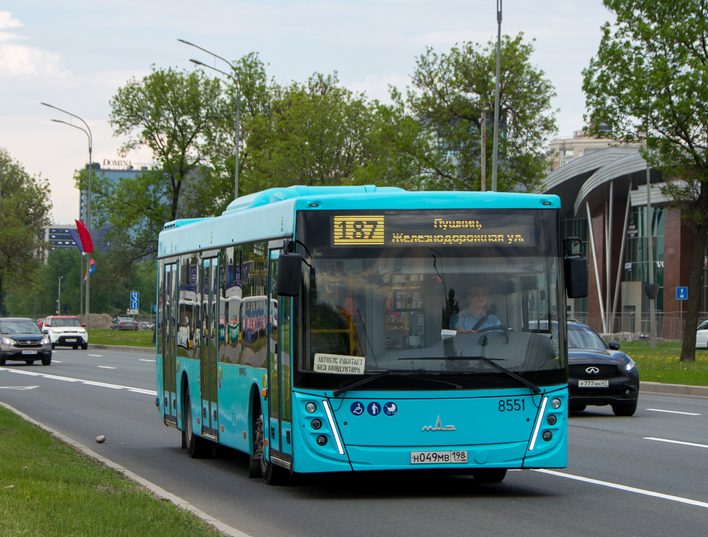 Санкт-Петербург, МАЗ-203.047 № 8551