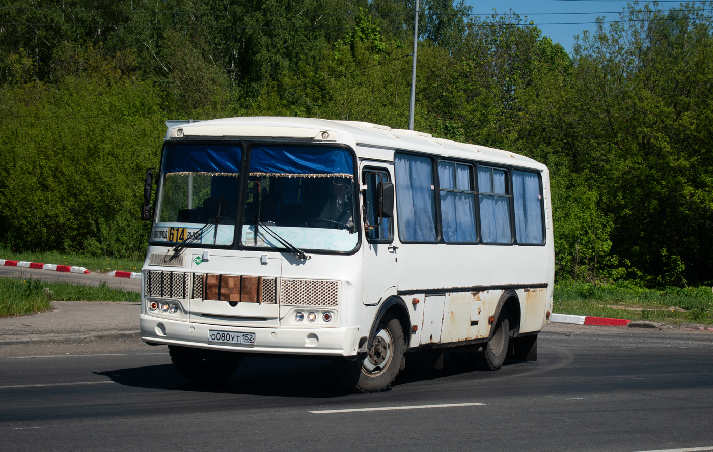 Нижегородская область, ПАЗ-32053 № О 080 УТ 152