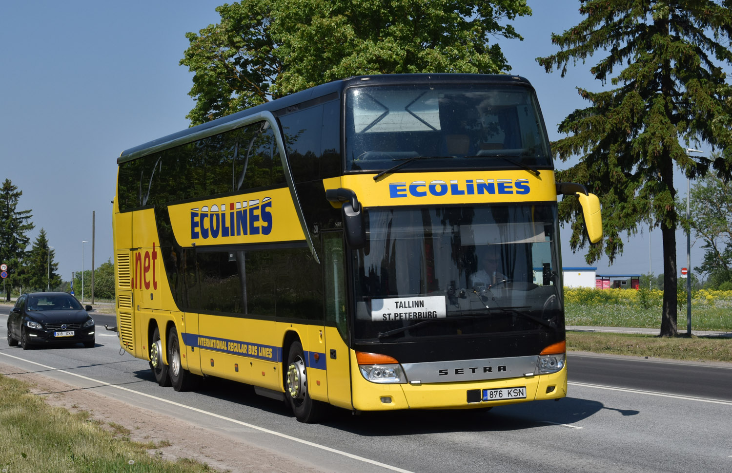 Эстония, Setra S431DT № 412