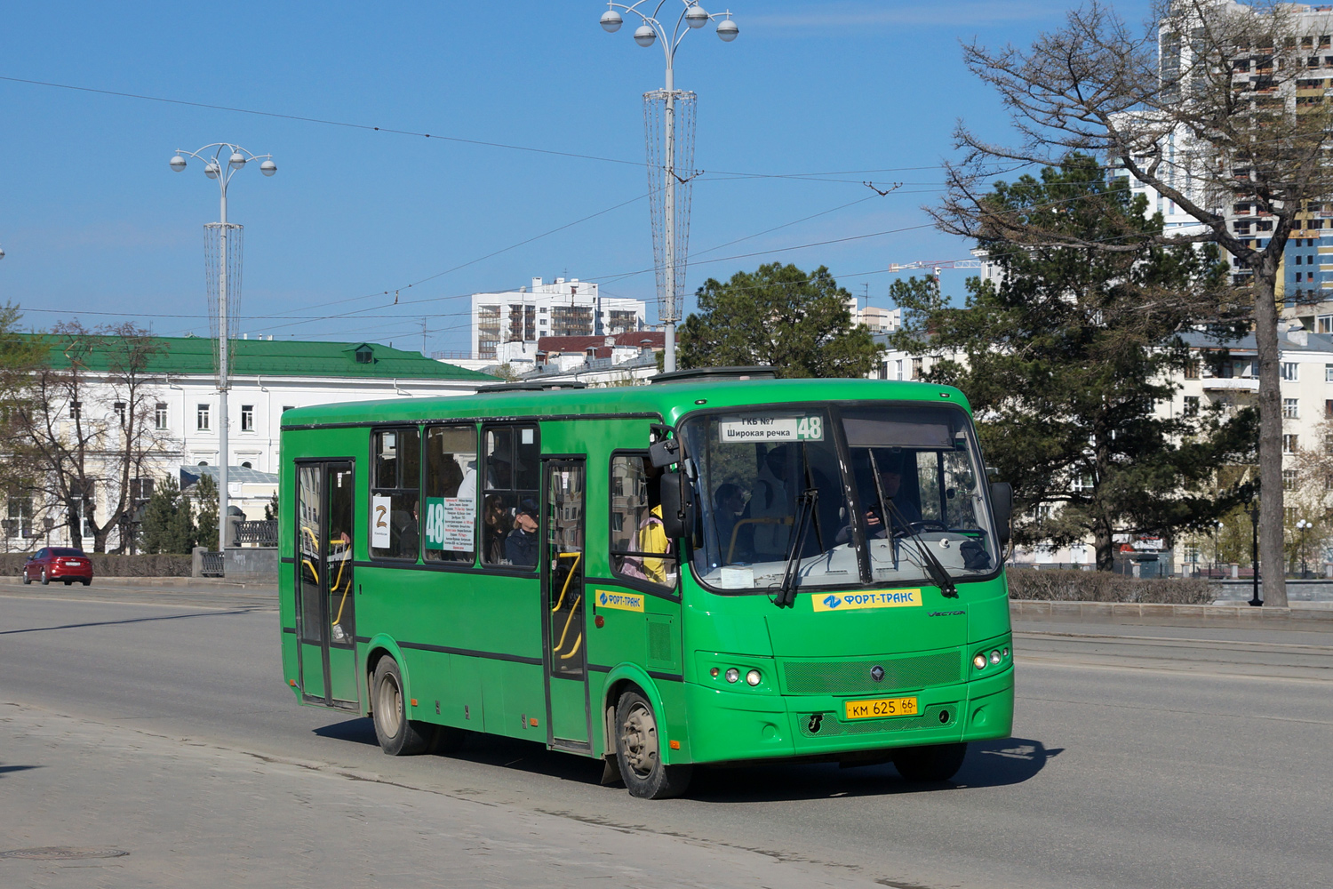 Свердловская область, ПАЗ-320414-05 "Вектор" (1-2) № КМ 625 66