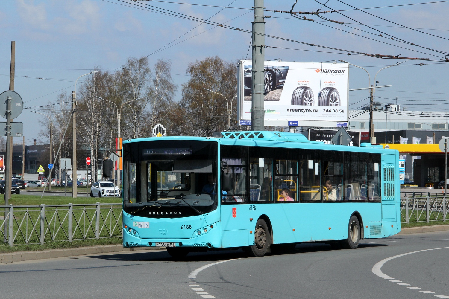 Санкт-Петербург, Volgabus-5270.G2 (LNG) № 6188
