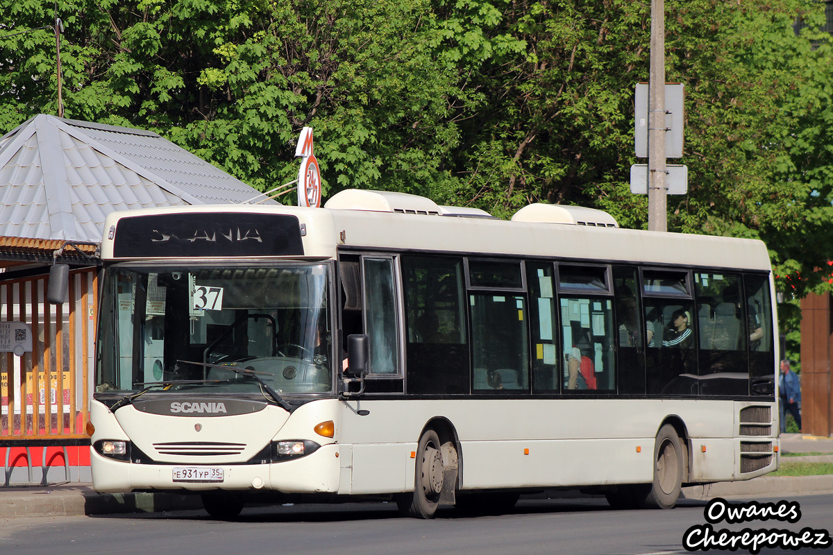 Вологодская область, Scania OmniLink I (Скания-Питер) № Е 931 УР 35