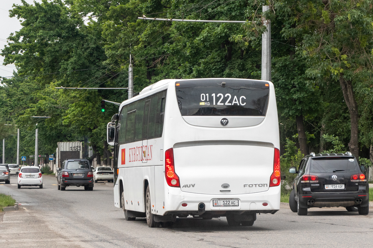 Кыргызстан, Foton BJ6902U7AHB № 01 122 AC