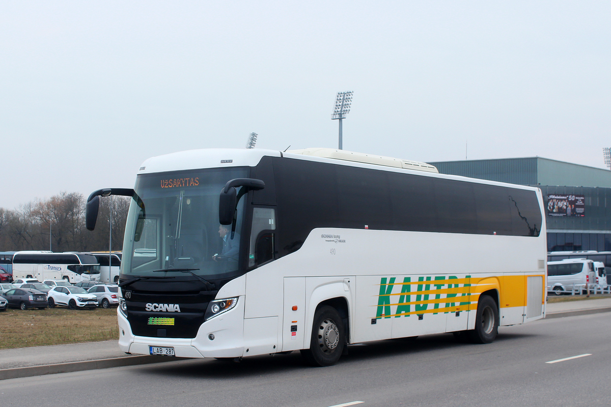 Литва, Scania Touring HD 12.0 № 490