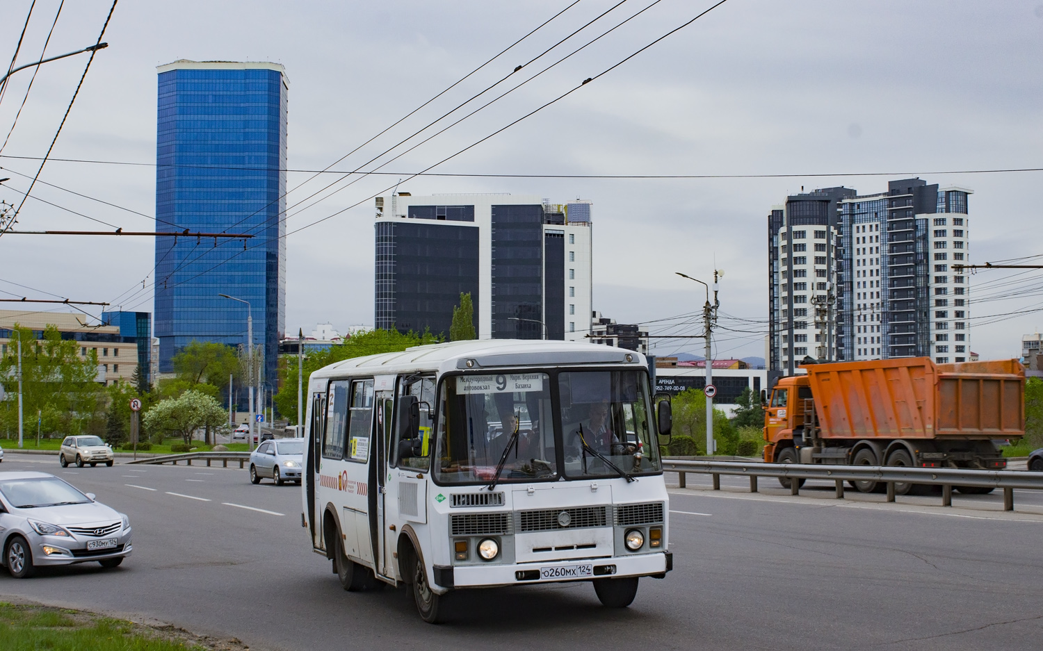 Красноярский край, ПАЗ-32054 № О 260 МХ 124