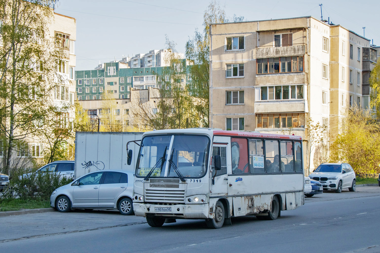 Санкт-Петербург, ПАЗ-320402-05 № Т 951 ЕН 58