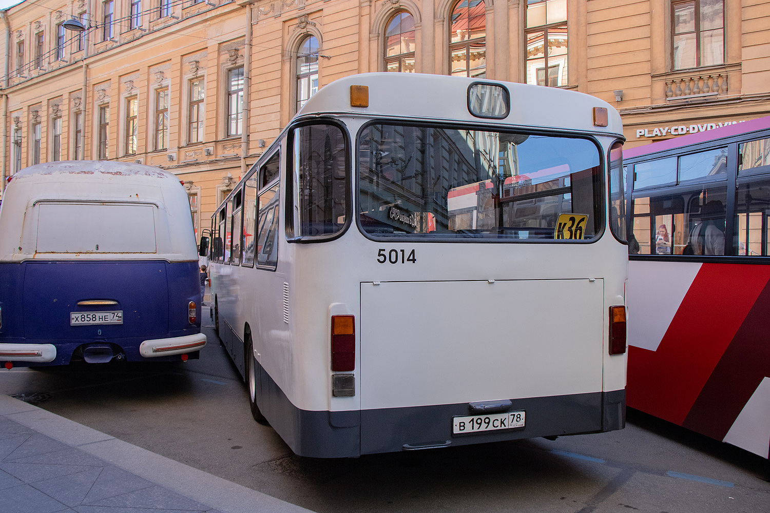 Sanktpēterburga, MAN 192 SL200 № 5014; Sanktpēterburga — V International Transport Festival "SPbTransportFest-2024"