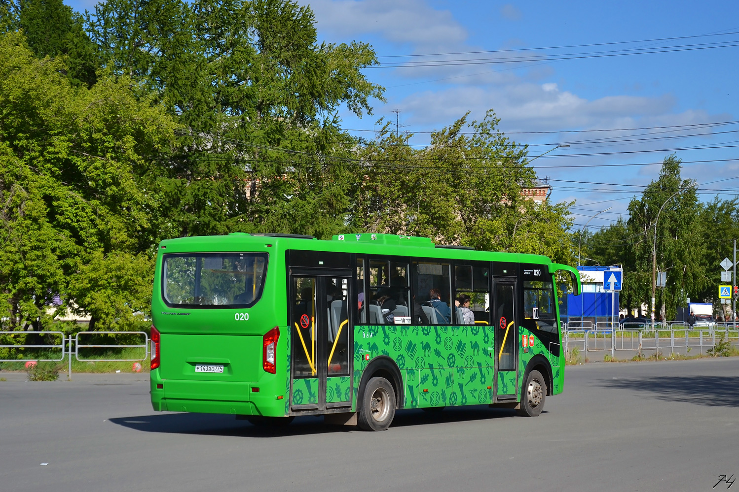 Челябинская область, ПАЗ-320415-04 "Vector Next" № 020