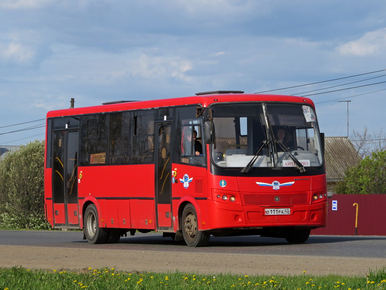 Кировская область, ПАЗ-320414-05 "Вектор" (1-2) № О 111 РА 43