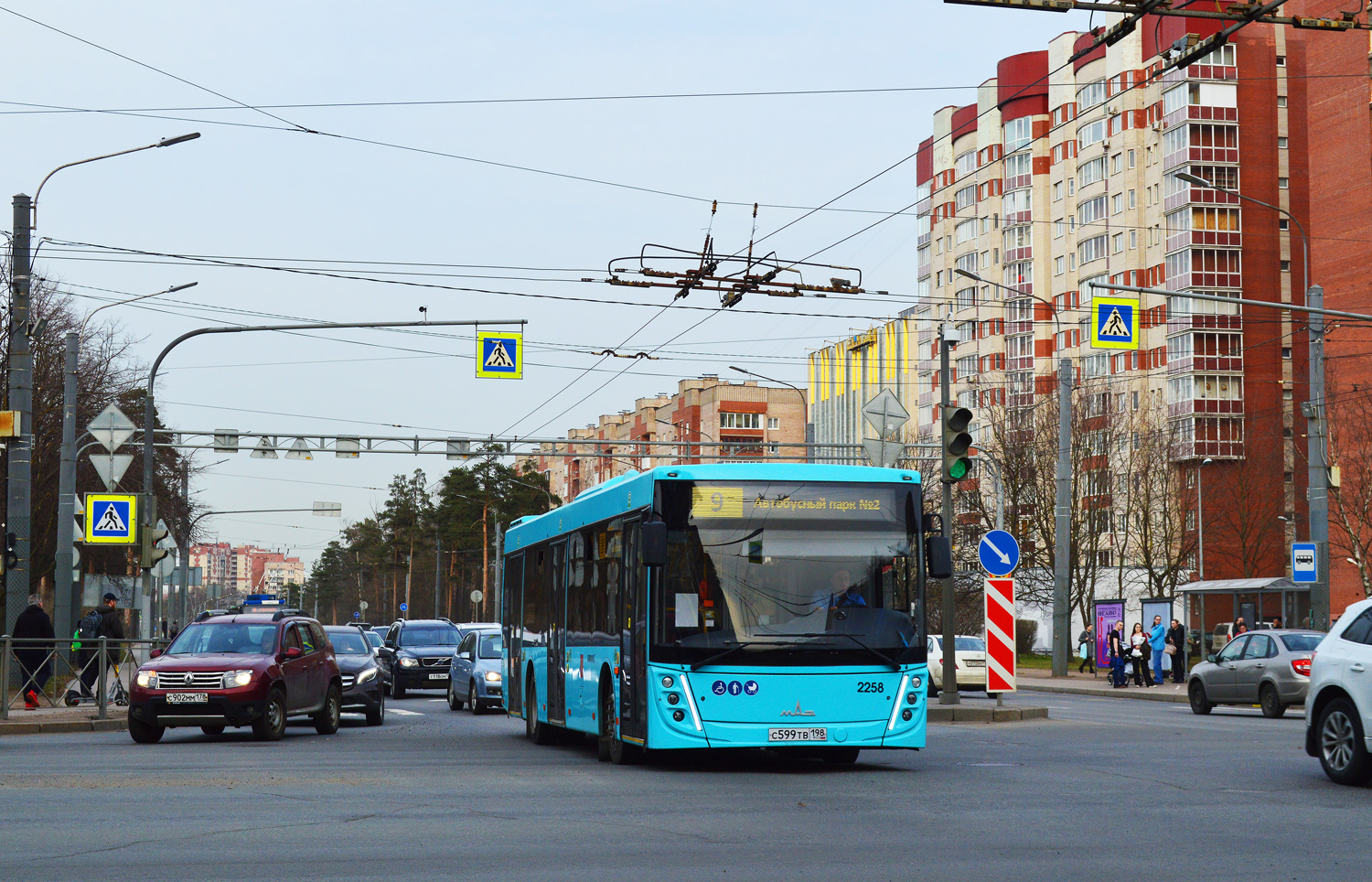 Санкт-Петербург, МАЗ-203.047 № 2258