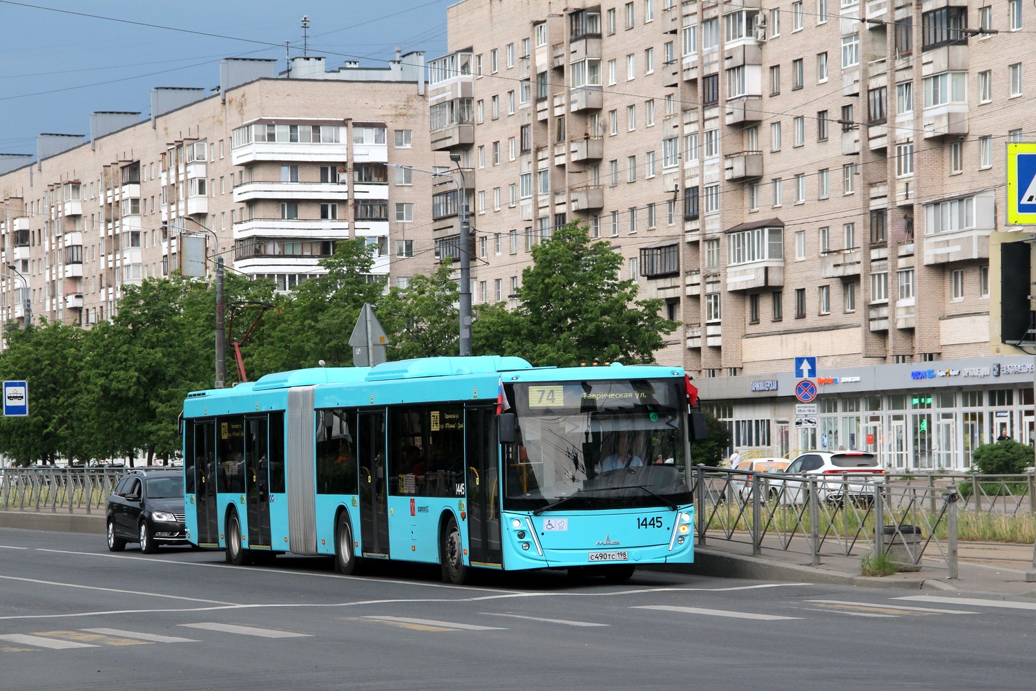 Санкт-Петербург, МАЗ-216.047 № 1445