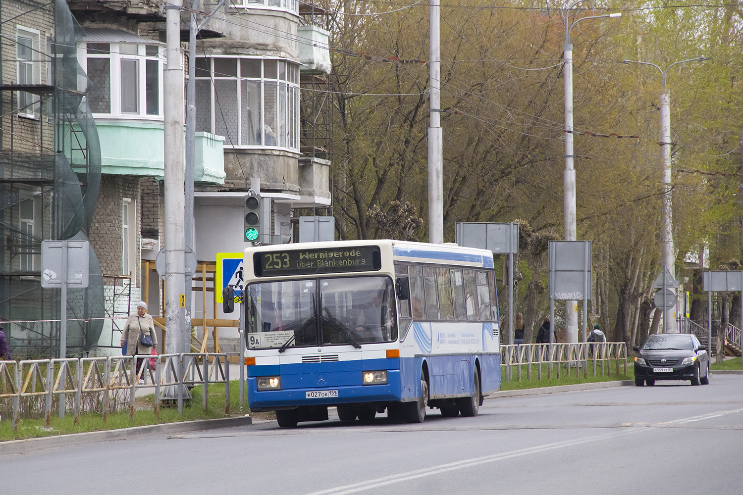 Пермский край, Mercedes-Benz O405 № К 027 ОК 159