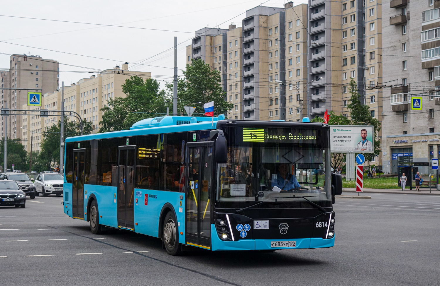 Санкт-Петербург, ЛиАЗ-5292.65 № 6814