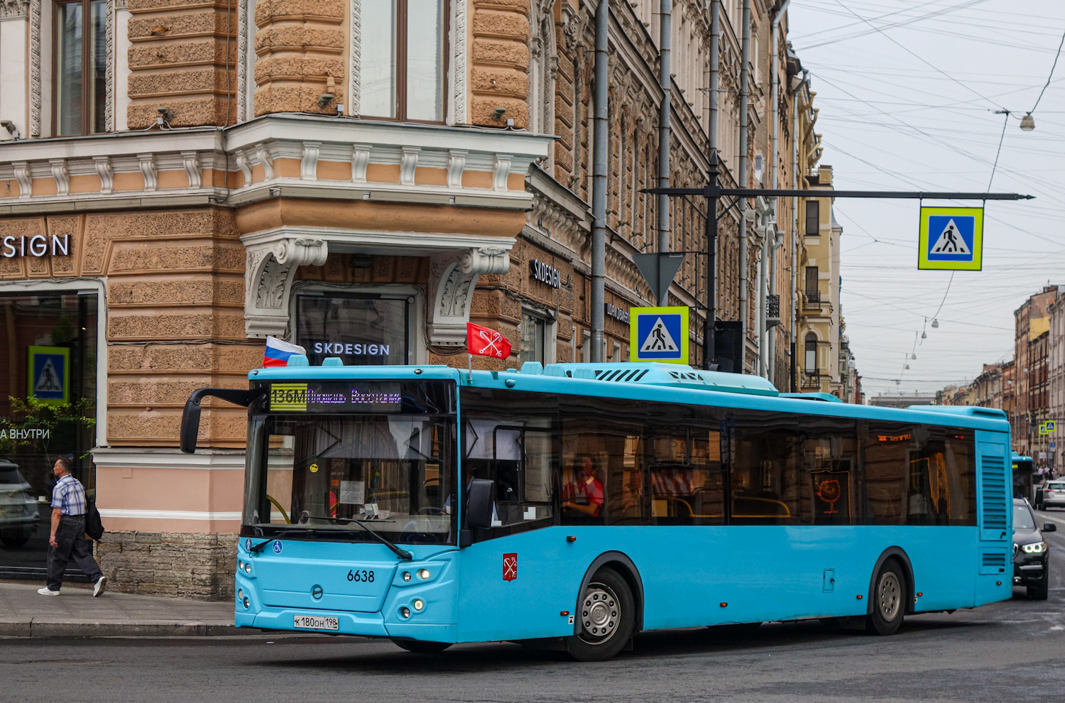 Санкт-Петербург, ЛиАЗ-5292.65 № 6638