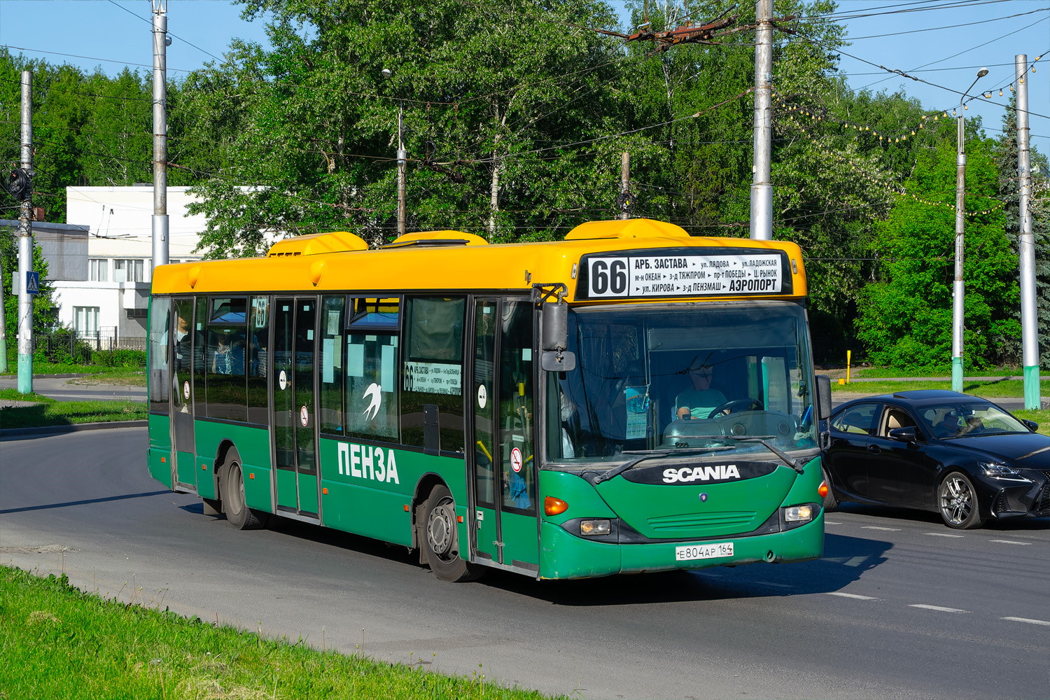 Пензенская область, Scania OmniLink I (Скания-Питер) № Е 804 АР 164