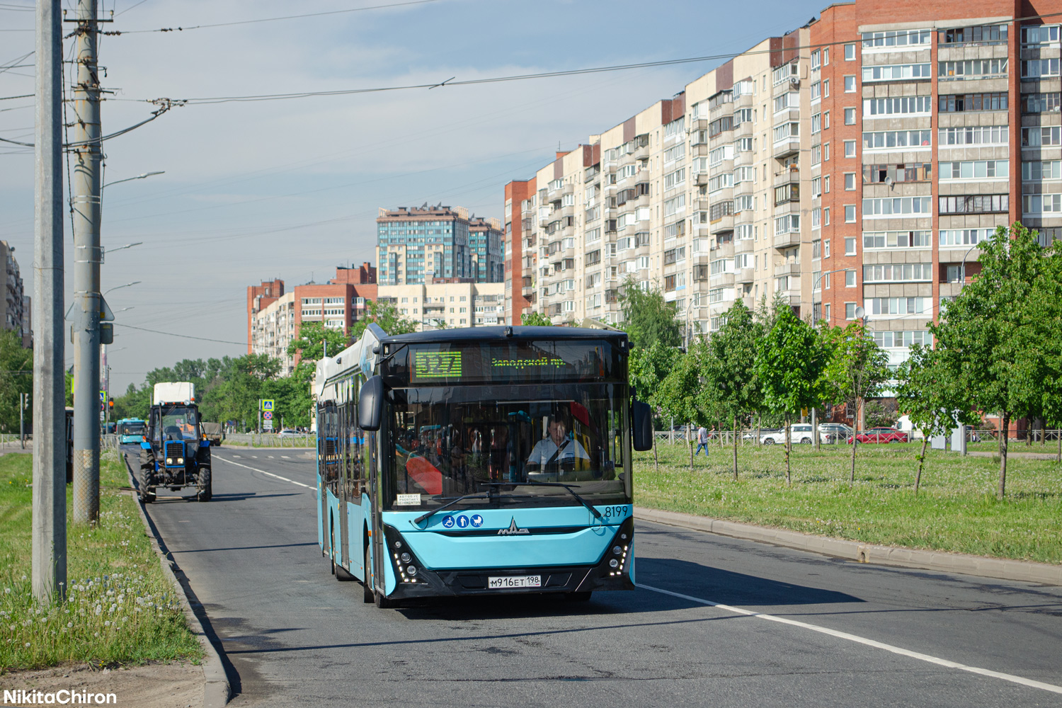 Санкт-Петербург, МАЗ-303.065 № 8199