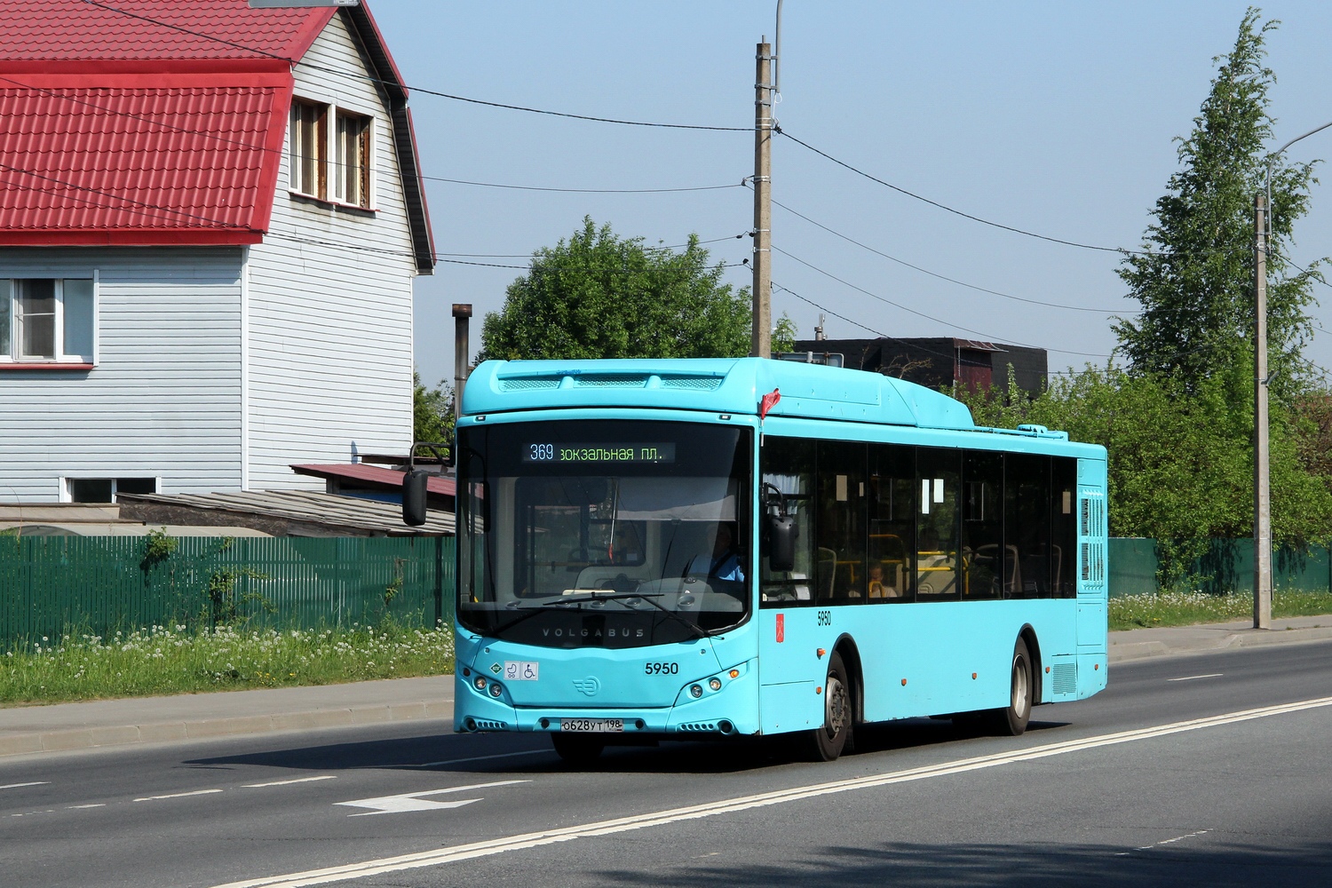 Санкт-Петербург, Volgabus-5270.G2 (CNG) № 5950