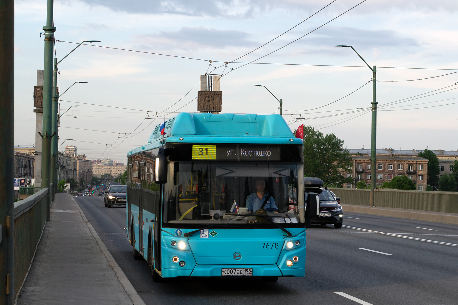 Санкт-Петербург, ЛиАЗ-5292.67 (CNG) № 7678