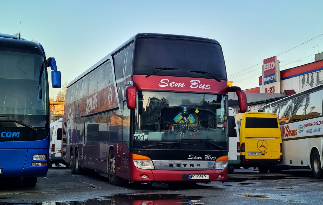 Ровненская область, Setra S431DT № BC 2089 PI