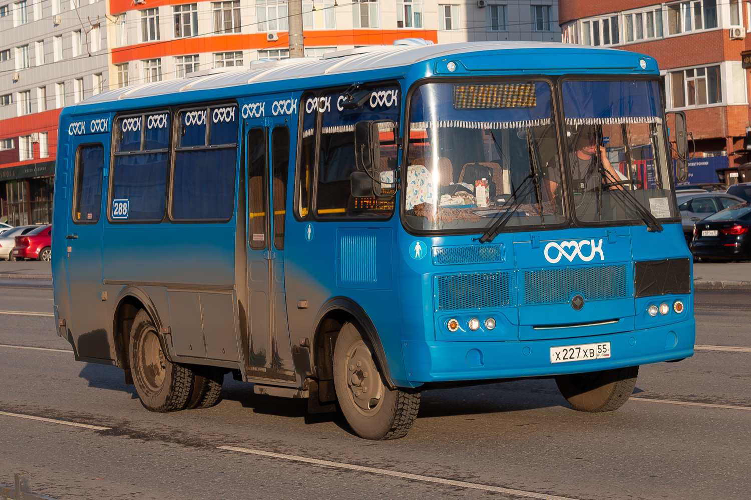 Obwód omski, PAZ-32053 Nr 288