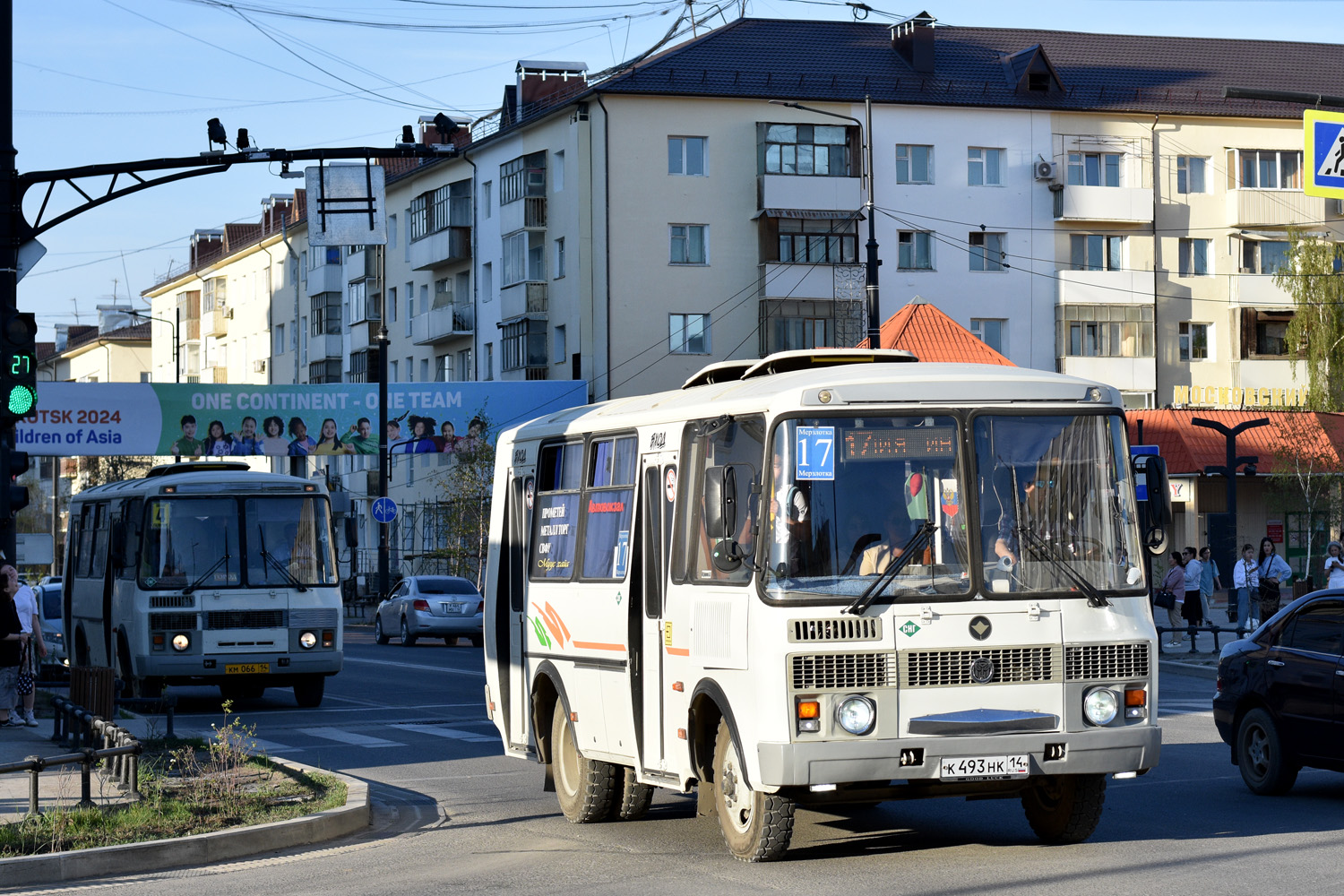 Саха (Якутия), ПАЗ-32054 № К 493 НК 14