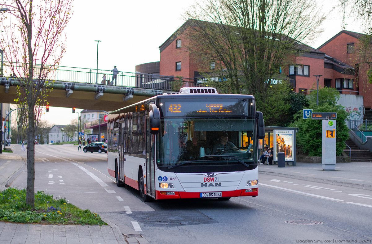 Βόρεια Ρηνανία-Βεστφαλία, MAN A37 Lion's City NL293 # 1023