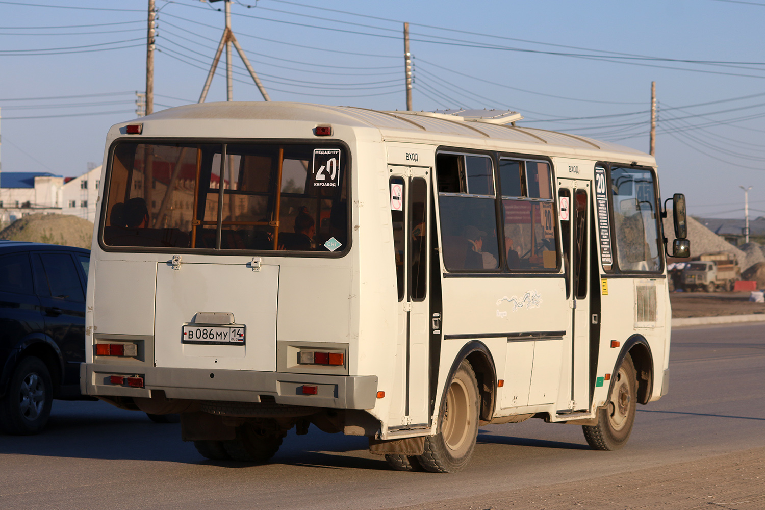 Саха (Якутия), ПАЗ-32054 № В 086 МУ 14