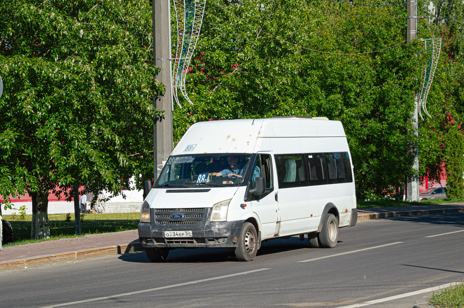 Пензенская область, Промтех-224326 (Ford Transit) № О 234 ЕР 58