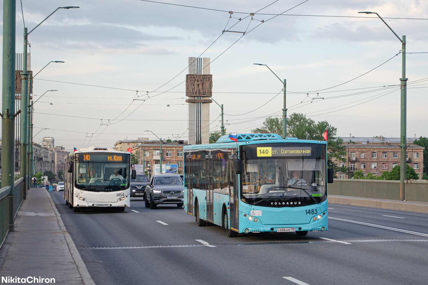 Санкт-Петербург, Volgabus-5270.02 № 1483