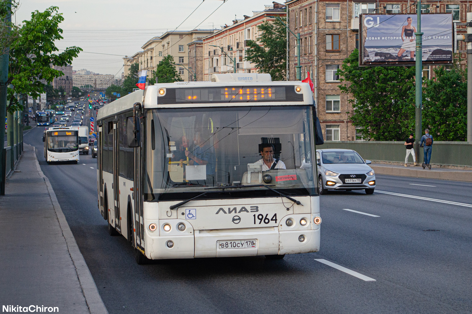 Санкт-Петербург, ЛиАЗ-5292.60 № 1964