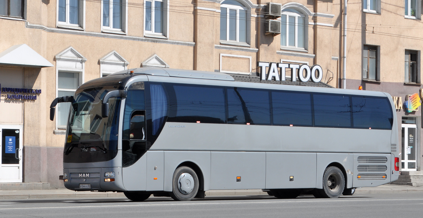 Омская вобласць, MAN R07 Lion's Coach RHC414 № У 544 УХ 55