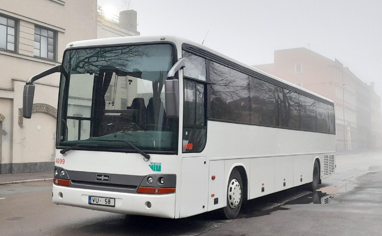 Латвия, Van Hool T916TL № 4099